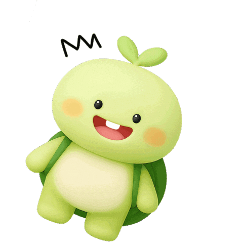 Turtle Habi Sticker by Newhabits