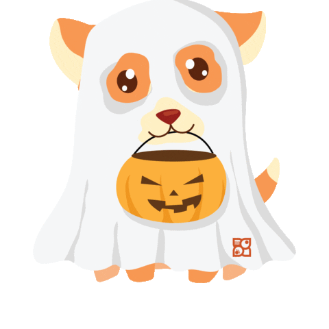 Halloween Ghost Sticker by Petland Florida