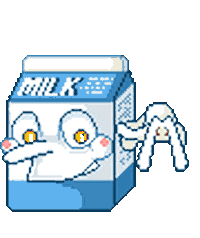 Milk Carton Sticker