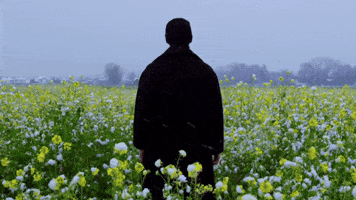 Sad Man Standing GIF