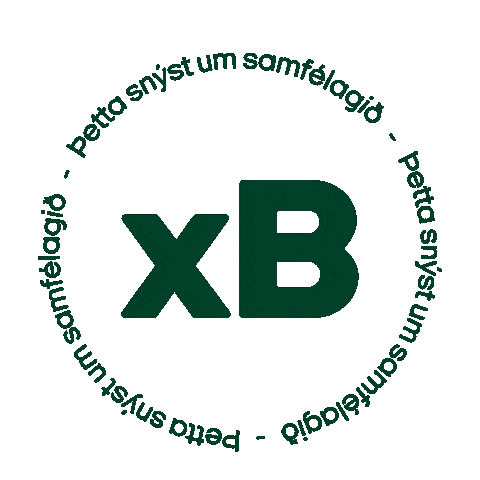 Iceland Kosningar Sticker by Framsókn