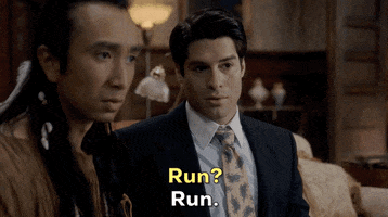 Run Away Get Out GIF by CBS
