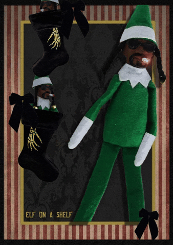 Snoop Merry Christmas GIF by Delta__Li