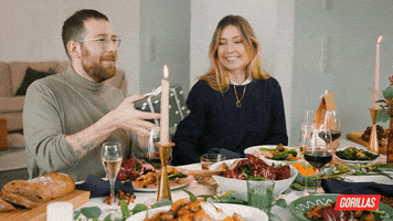 Dinner Party GIF by Gorillas