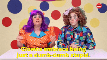 Clowns GIF by BuzzFeed