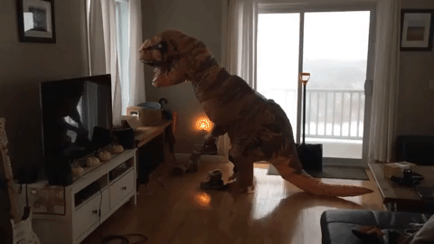 Hunting-dinosaurs GIFs - Get the best GIF on GIPHY