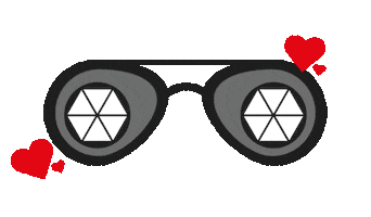 Heart Love Sticker by zonnebrillencom