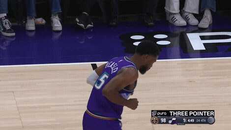 Malik Beasley Basketball GIF by Utah Jazz - Find & Share on GIPHY