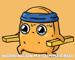 Summer Working Out GIF by Sad Nuggie
