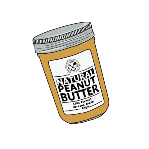Peanut Butter Pakistan Sticker by Thoughtful Kitchen