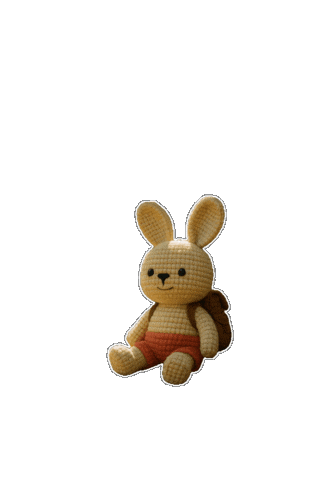 Bunny Theo Sticker by STAY WILD - Outdoor