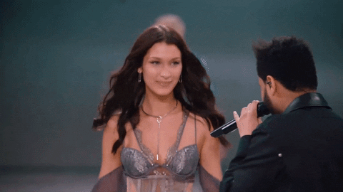 The Weeknd Ex GIF by Victoria's Secret Fashion Show