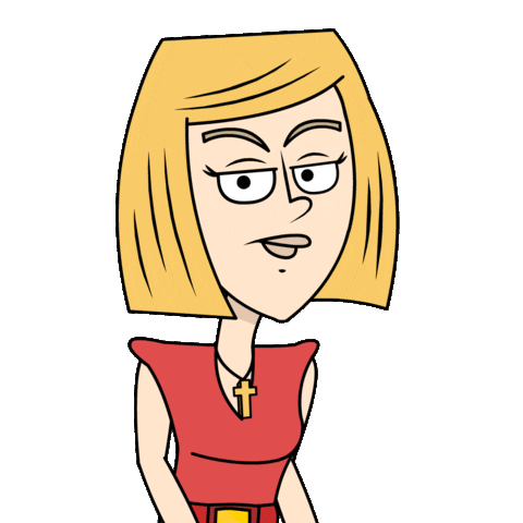 Happy Cartoon Sticker