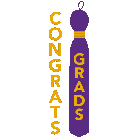 Congrats Grads Sticker by University of North Alabama