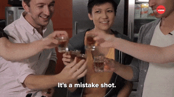 Friends Drinking GIF by BuzzFeed