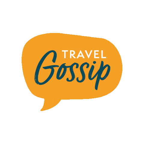 Travel Gossip Sticker