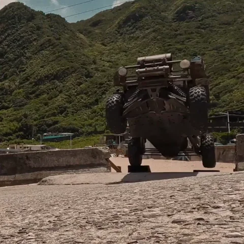 Driving Luke Evans GIF