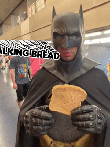 Performance Walking Bread GIF by Alex Boya