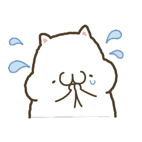 Sad Cat Sticker