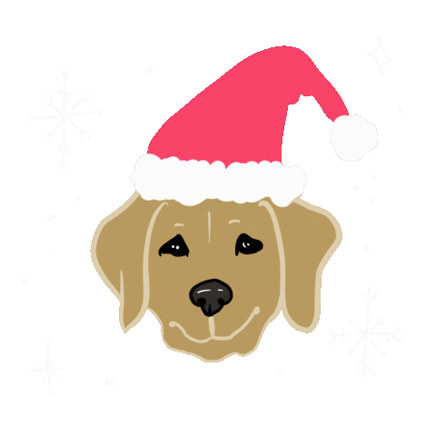 Dog Christmas Sticker by Buborekk