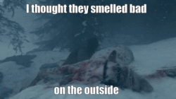 outside