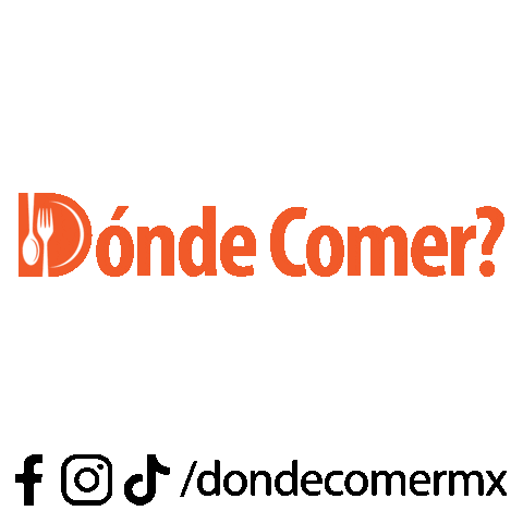 Dónde Comer? Sticker
