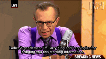 Apologize Larry King GIF