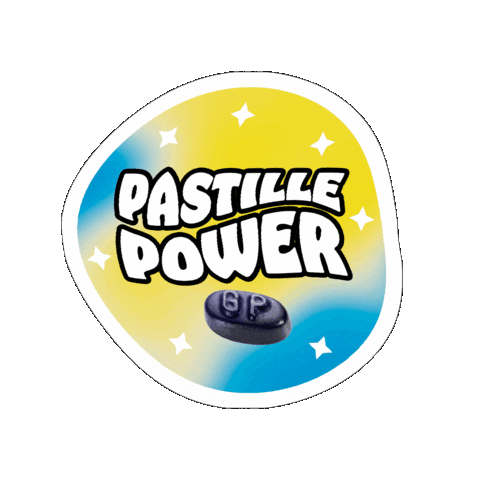 Sticker Power Sticker by Grether's Pastilles USA