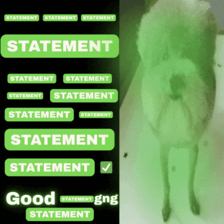 Statement GIF