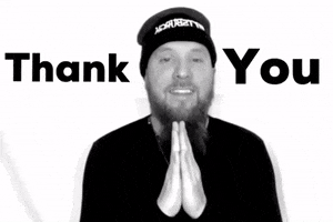 Thanks Thank You GIF by Mike Hitt