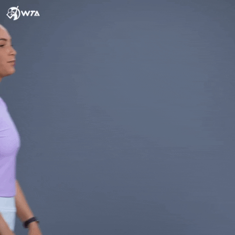 Walk Out Walk In GIF by WTA