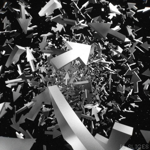 Black And White Art GIF by Pi-Slices