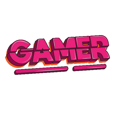 Gamer Letra Sticker for iOS & Android | GIPHY
