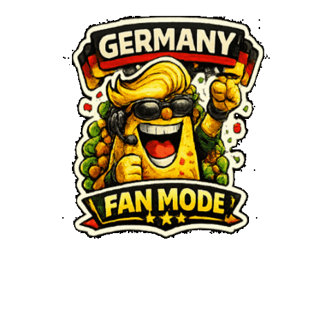 Germany Football Sticker