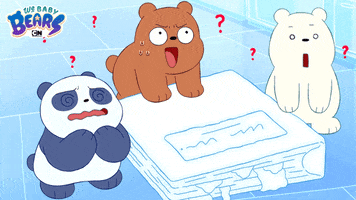 Confused Ice Bear GIF by Cartoon Network