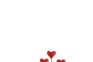 Valentines Day Hearts Sticker