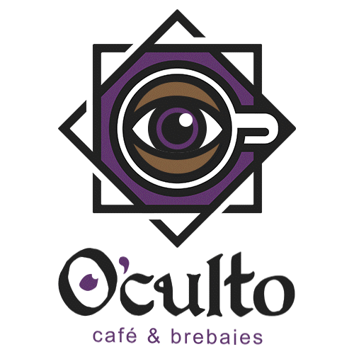 Oculto Café & Brebajes Sticker