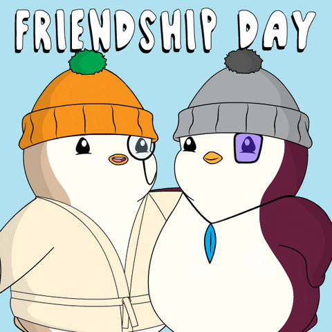 Best Friends GIF by Pudgy Penguins