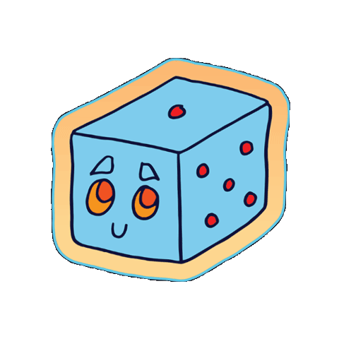 Endless Summer Dice Sticker by Punch Bowl Social