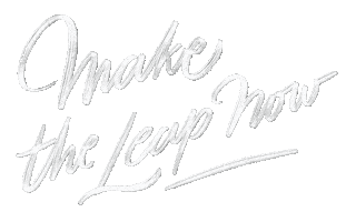 Make The Leap Now Sticker