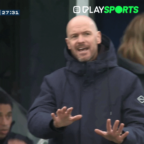 Ten Hag Trainer GIF by Play Sports