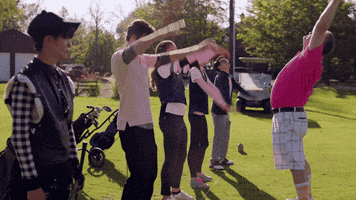 Hands Up Sport GIF by Angela Shelton