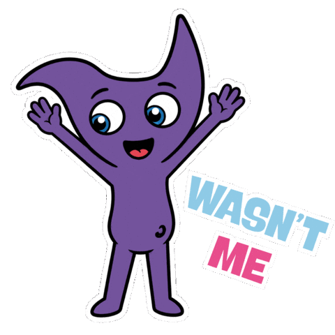 Wasnt Me Sticker by CwaZyVerse