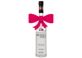 Merry Christmas Sticker by Broken Shed Vodka