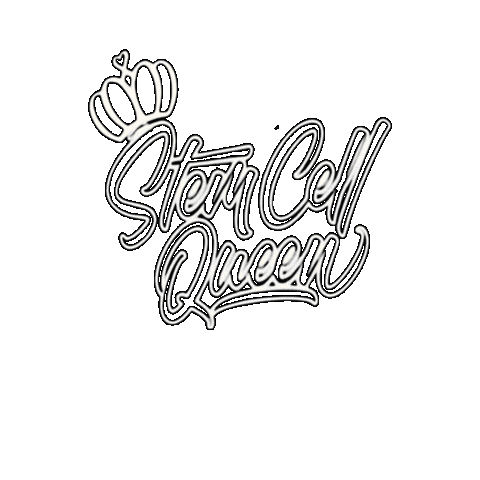 Stem Cell Queen Sticker by Stem Cell Sports Institute