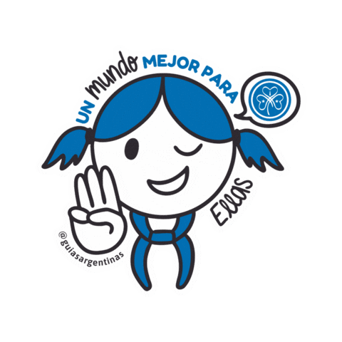 Girlguides Sticker by Asociación Guias Argentinas