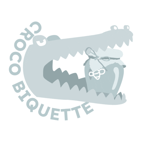 Crocomeal Sticker