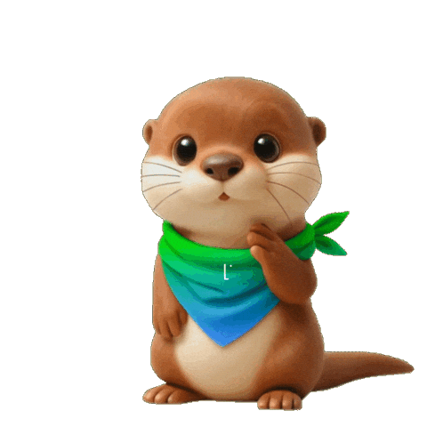 Lunietheotter Sticker by Luniosleep TH