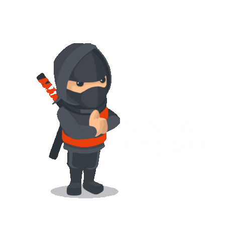Ninja Ninjawarrior Sticker by Ninjastormfr
