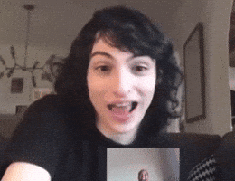 Finn Wolfhard Fanmio GIF